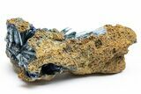 Gemmy, Emerald-Green Vivianite Crystal Cluster - Brazil #218212-1